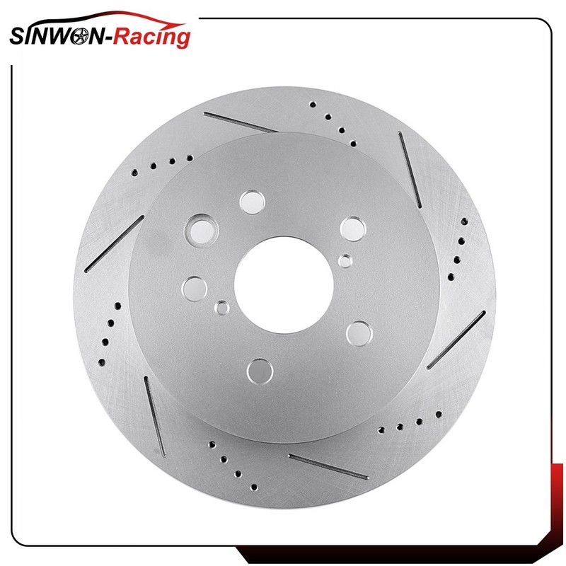 Front Brake Rotors Drilled & Slotted For 2013-2017 Ford Escape SE 2.0L gallery