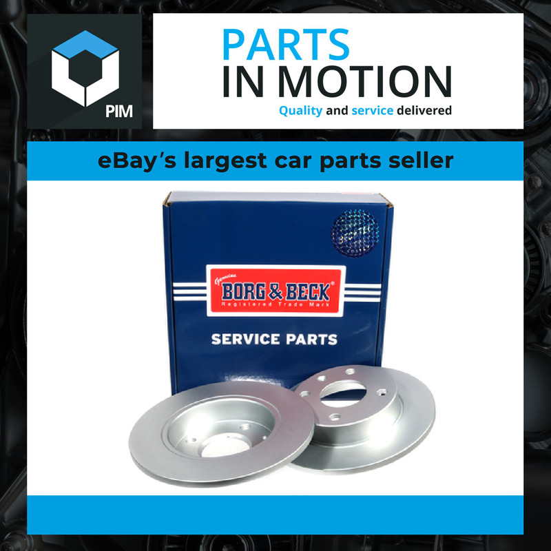 2x Brake Discs Pair Solid fits FORD FIESTA Mk3 1.8D Front 89 to 95 240mm Set B&B