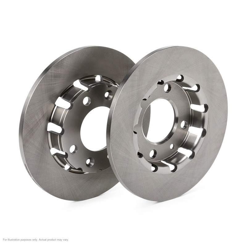 2X APEC Rear Brake Discs for PEUGEOT 208 II 2019- 249mm Solid SDK7368 gallery