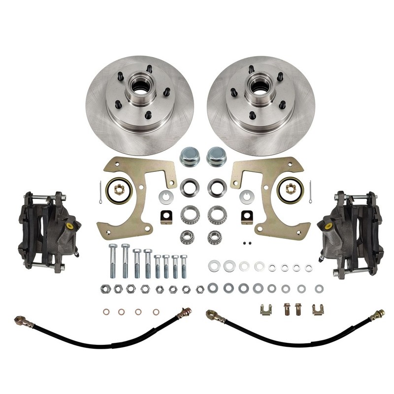 Deluxe Disc Brake Conversion Kit For 47-59 Chevy GMC 3100 1/2-Ton Pickup Truck gallery