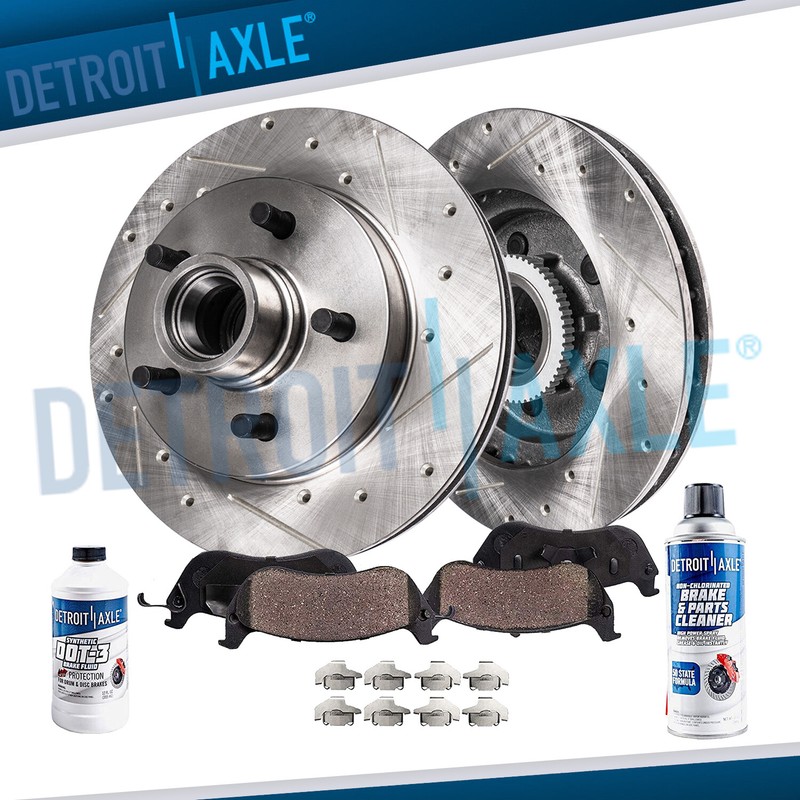 11.28″ 287mm FRONT Disc Rotor Brake Pad for Ford Explorer Ranger Mountaineer 2WD