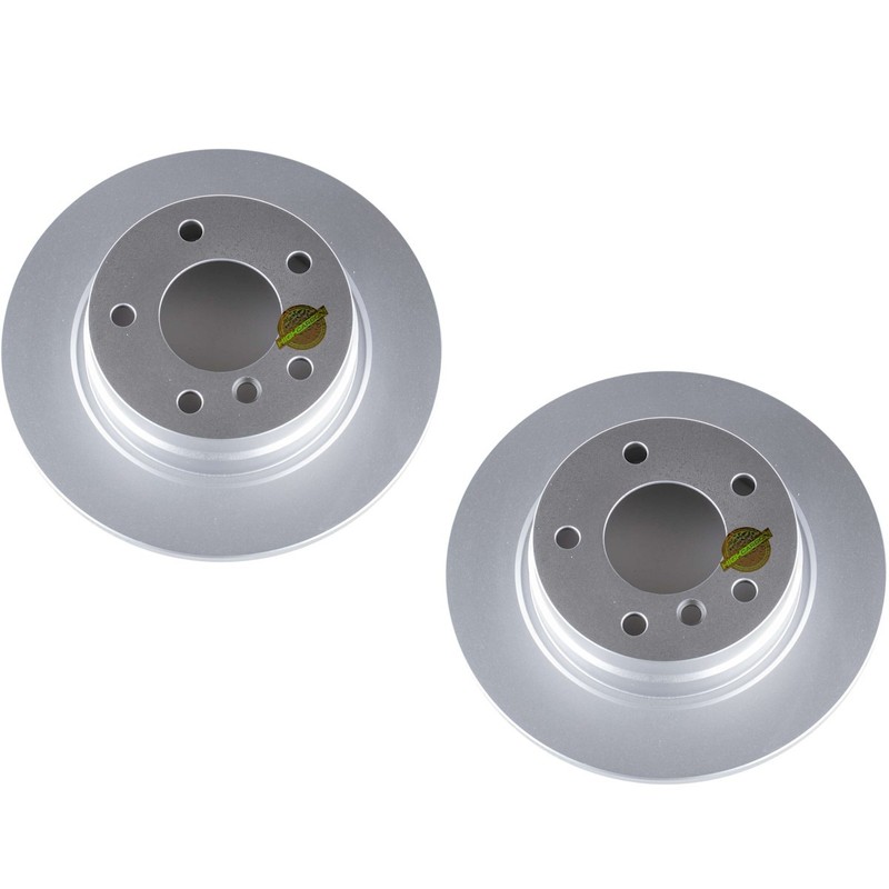 SET-P15EBR420EVC-2 Powerstop 2-Wheel Set Brake Discs Rear for 328 323 3 Series