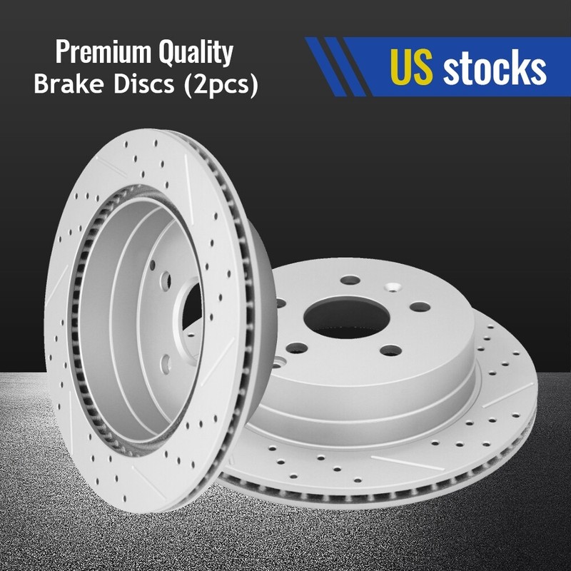 Rear Disc Brake Rotors For 2010 – 2015 2016 2017 Chevrolet Equinox GMC Terrain