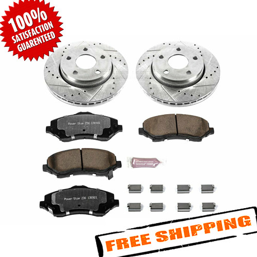 Power Stop K3097-36 1-Click Extreme Z36 Truck and Tow Front Brake Kit