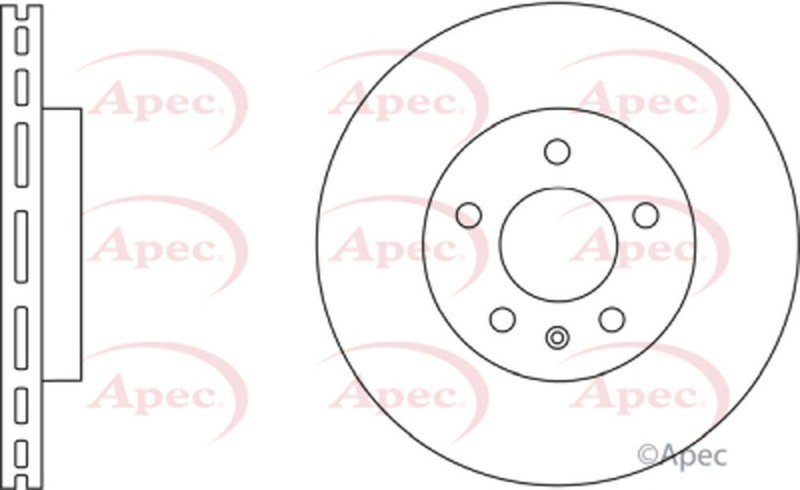 KGF Front Brake Disc Fits Antara Captiva 2.0 CDTi D 2.2 2.4 96625948 gallery