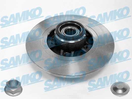 2X R1033PCA SAMKO Brake Disc for Renault