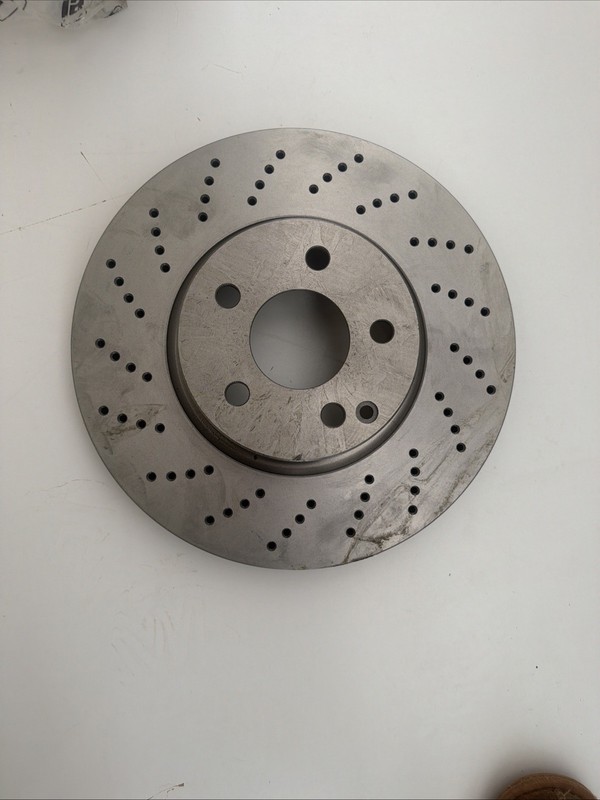 front brake disc x 1 fits mercedes c350cdi w204 322mm Diameter 104221689 Eicher