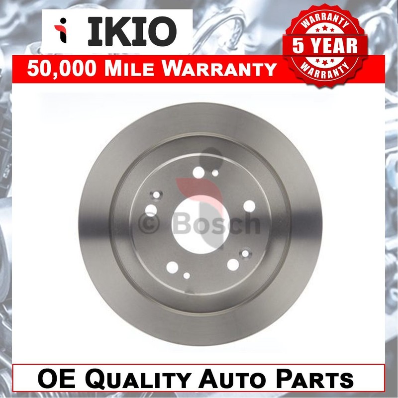 Fits Honda Civic 2012-2016 1.3 1.6 D 1.8 2.2 Brake Discs Rear Ikio gallery