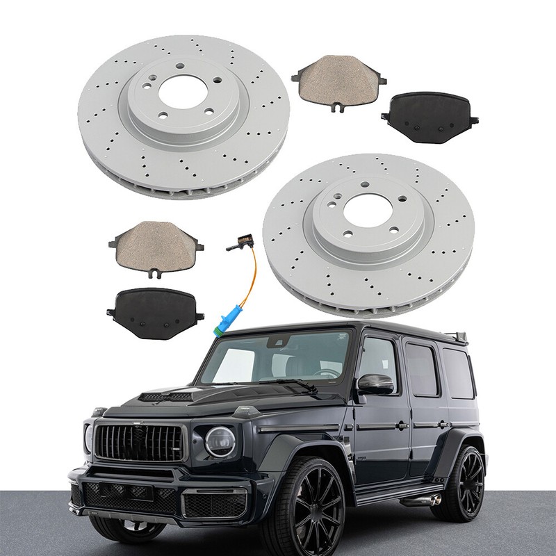 Rear Rear Brake Pads And Rotors For Mercedes G63 Amg 2019-2023 463 423