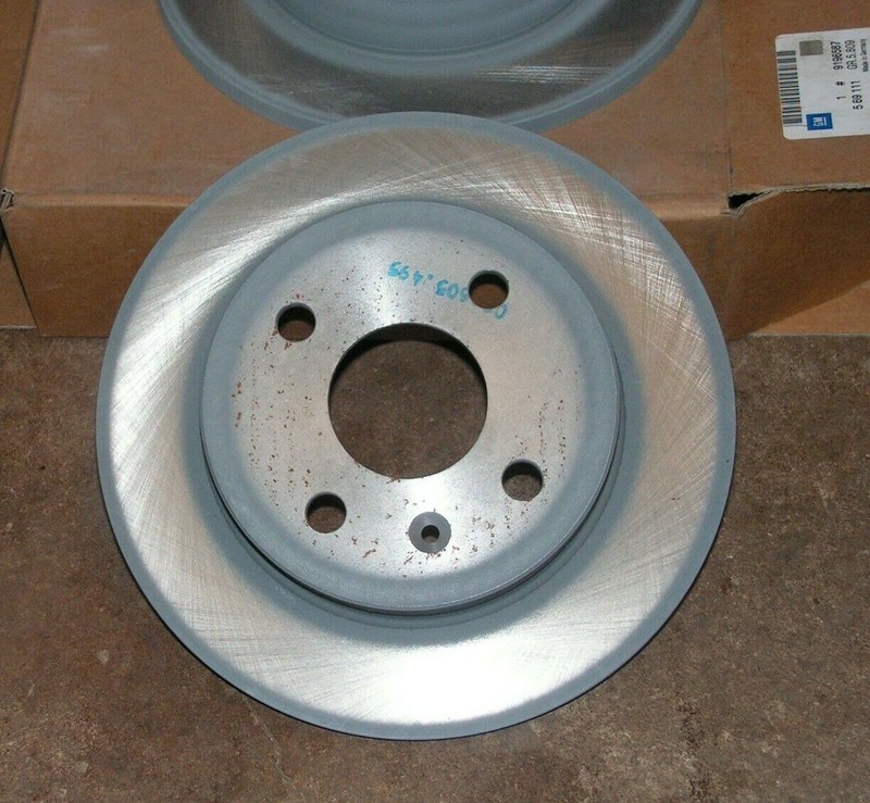 Vauxhall Astra G H Meriva Zafira Rear Solid Brake Discs 9196587 gallery