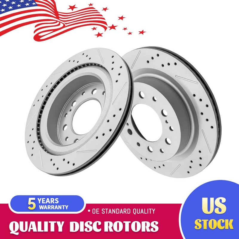 335mm Rear Disc Brake Rotors for 2022 – 2023 Toyota Tundra Sequoia Lexus LX600