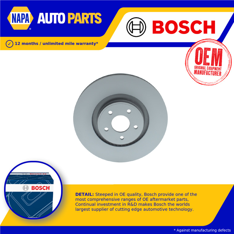 2x Brake Discs Pair Vented Front 335mm 0986479F80 Bosch Set 2230347 BD2825 New