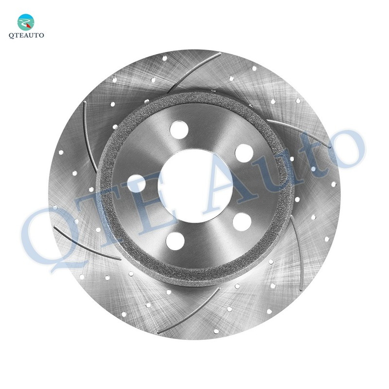 4 Front 320mm-Rear 320mm Drilled Slotted Brake Rotors For 2005 2008 Chrysler 300 gallery