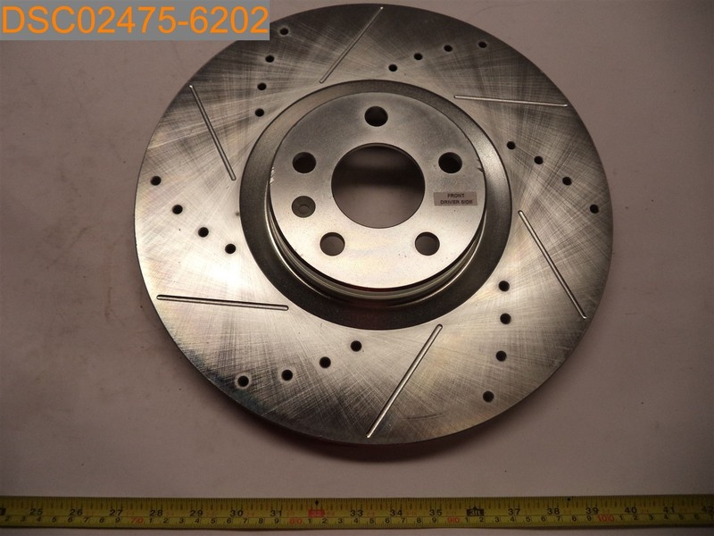 Qty=1 Pair(L+R): Front Brake EBR1642XL 2732R Rotors 13 5/8" Diameter