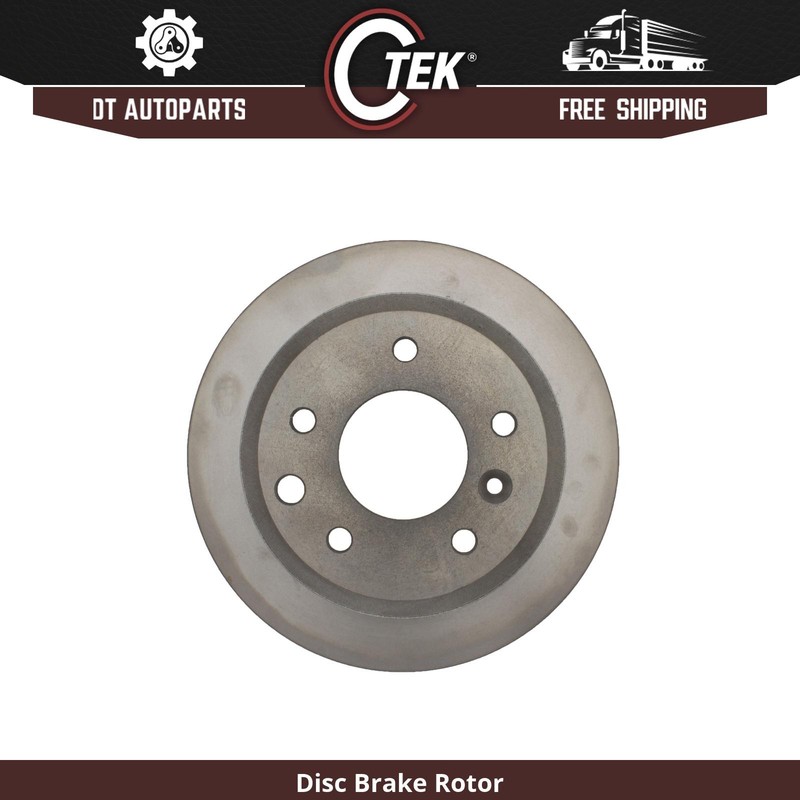 For 1986-1990 Jaguar XJ12 | Centric Rear Disc Brake Rotor | Solid
