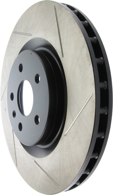 StopTech Sport Slotted 1-Piece Front Brake Rotor for 10-15 Chevy Camaro gallery