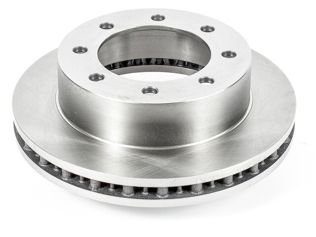 Front Power Stop Brake Rotor fits Ford F350 Super Duty 1999 4WD 64GVRXHZ