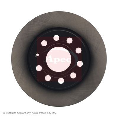 2x APEC Rear Brake Discs For VW EOS (1F7, 1F8) 1.4 TSI 2008-15 DSK2221 gallery