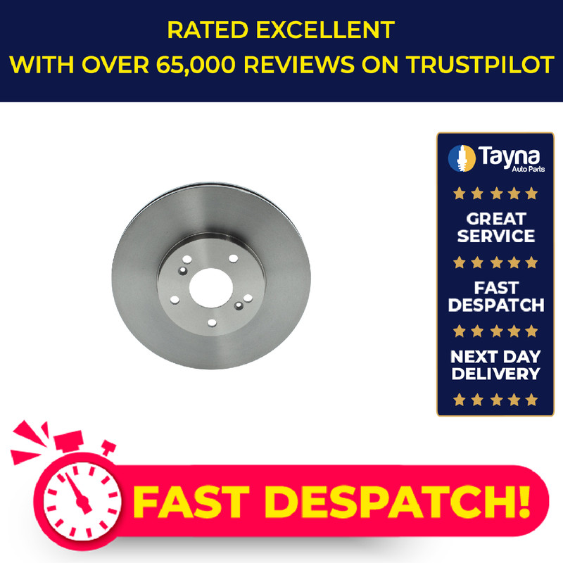 2x Brake Discs Pair Vented fits HONDA LAGREAT 3.5 Front 98 to 01 J35A1 300mm Set