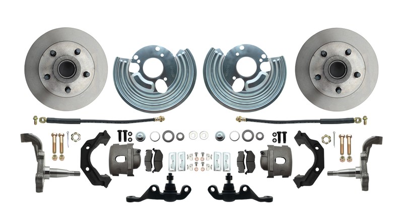 Dart, Duster A Body Disc Brake Conversion Kit Wheel Kit Only wheels 5x4.5 gallery