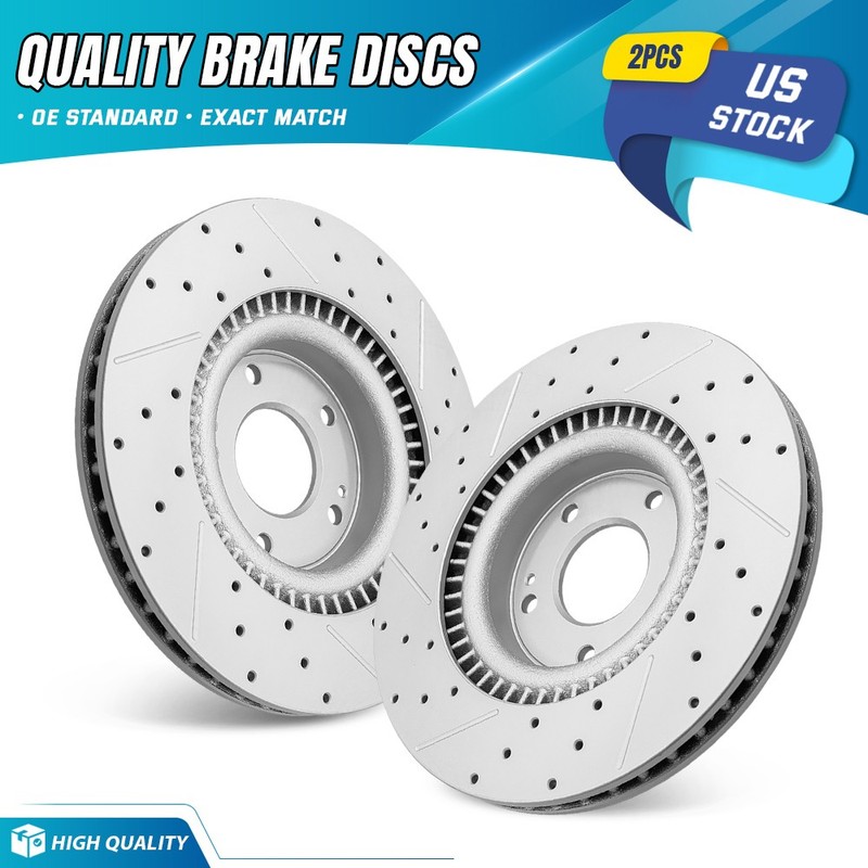 320mm Front Disc Brake Rotors ForHyundai Sonata 2015-2019 Kia Optima 2011-2020