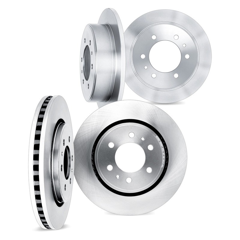 For Mercedes-Benz Sprinter 2500 19-25 DFC Front & Rear Brake Rotor Set