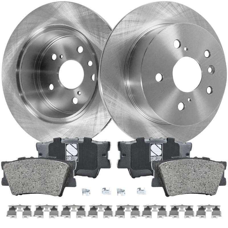 Brake Disc and Pad Kit For 2007-2011 Toyota Camry 2008-2012 Toyota Avalon