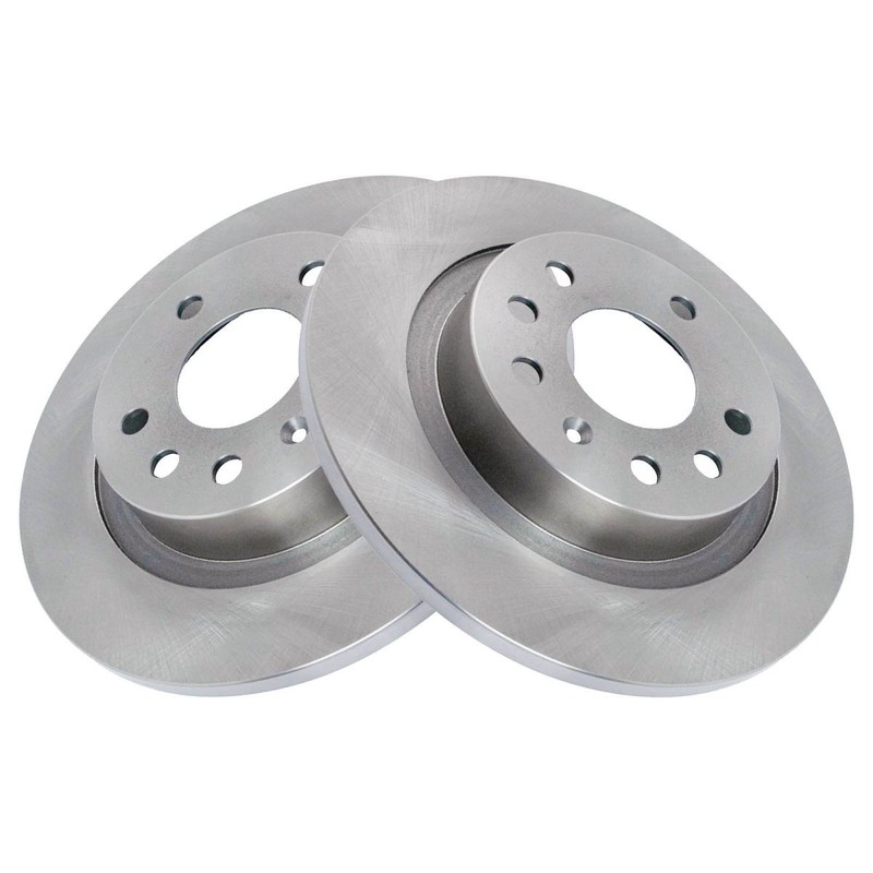TRQ Ceramic Brake Pad & Rotor Front & Rear Set Kit for 04-11 Saab 9-3 New gallery