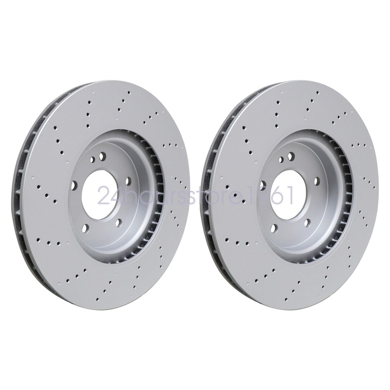2Pcs Rear Brake Discs Rotors Fits For 2019-2023 Mercedes Benz G63 463 AMG 4.0L gallery