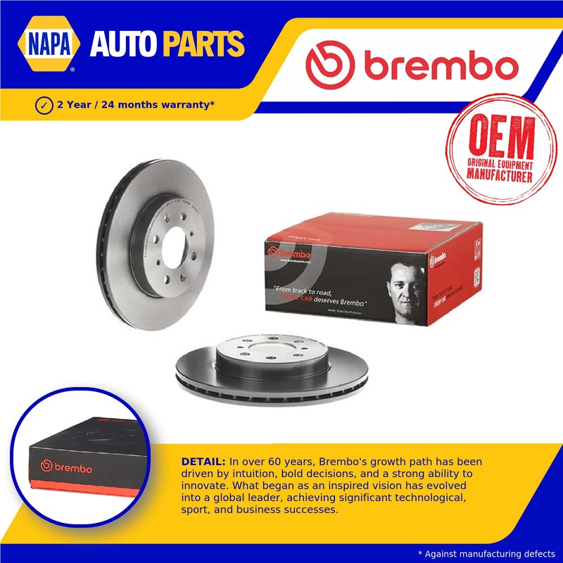 2x Brake Discs Pair Vented fits ROVER 45 RT 2.0D Front 00 to 05 20T2N 262mm Set