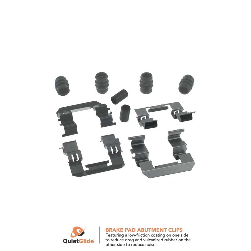 Disc Brake Hardware Kit for Legacy, Outback, Forester, Impreza, 9-2X+More 13417Q