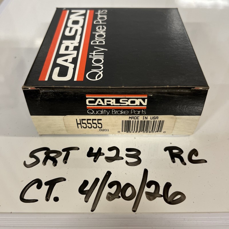 Carlson H5555 Disc Brake Hardware Kit Replacement Auto Parts