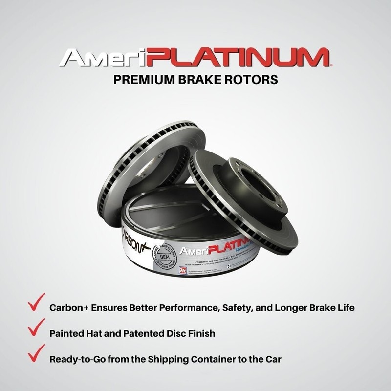 Disc Brake Rotor-Signature AMERIBRAKES PR74888