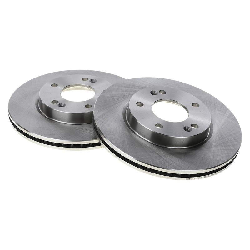 2-Wheel Set Brake Discs Front FWD for Hyundai Kona Venue Elantra Veloster GT Kia
