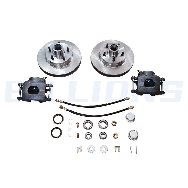 Front Truck Disc Brake Conversion Wheel Component Kit For 60-70 Chevy C10 5 Lug gallery