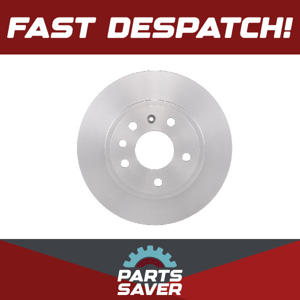 2x Brake Discs Pair Solid fits SAAB 9-5 YS3E Rear 2.0 2.3 3.0 97 to 00 285.8mm