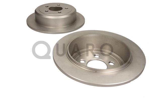 2x QUARO QD7037 brake discs rear for DODGE JEEP new