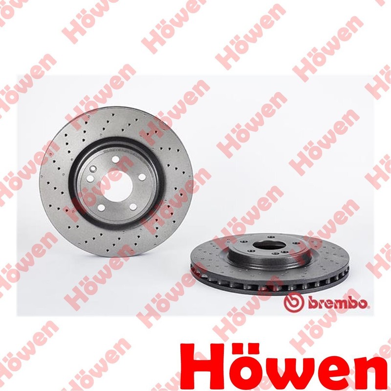 Fits Mercedes GLA CLA A-Class 2.0 CDi 2.1 D Brake Disc Front Howen