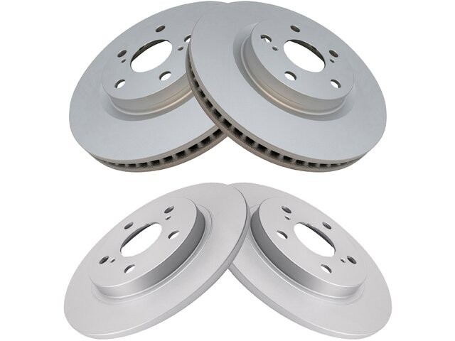 For 2016 Scion iM Brake Rotor Set Front and Rear 18284ZFZV Brake Rotor