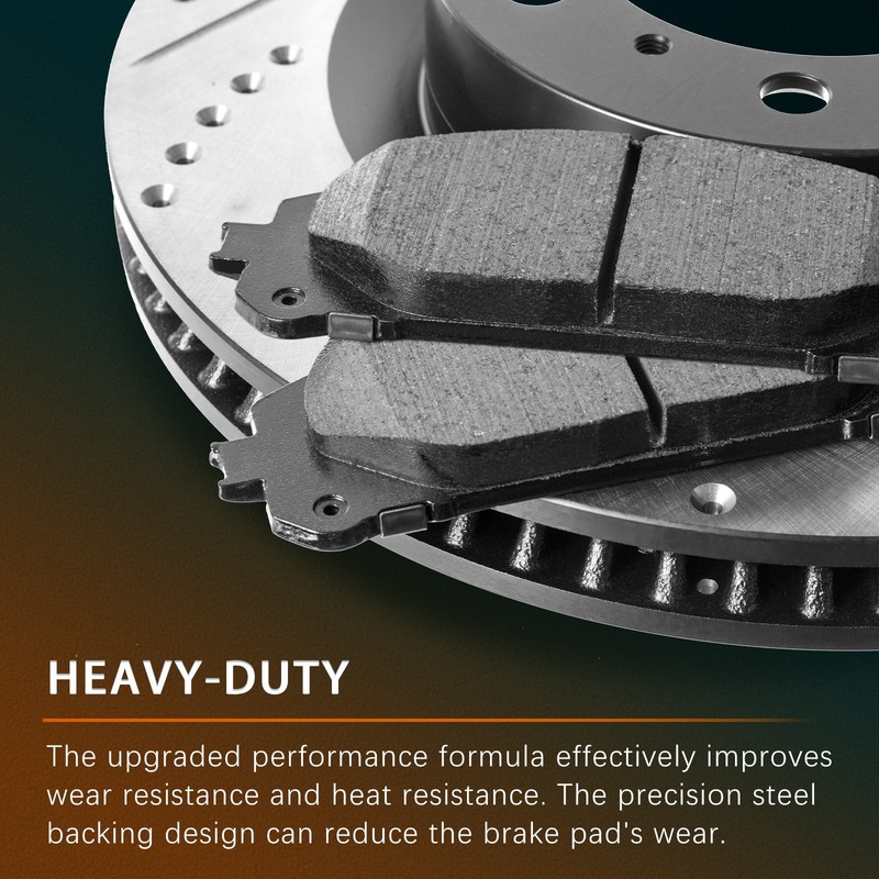 Rear Disc Brake Rotors Pads Kit for Acura RDX Honda CR-V gallery