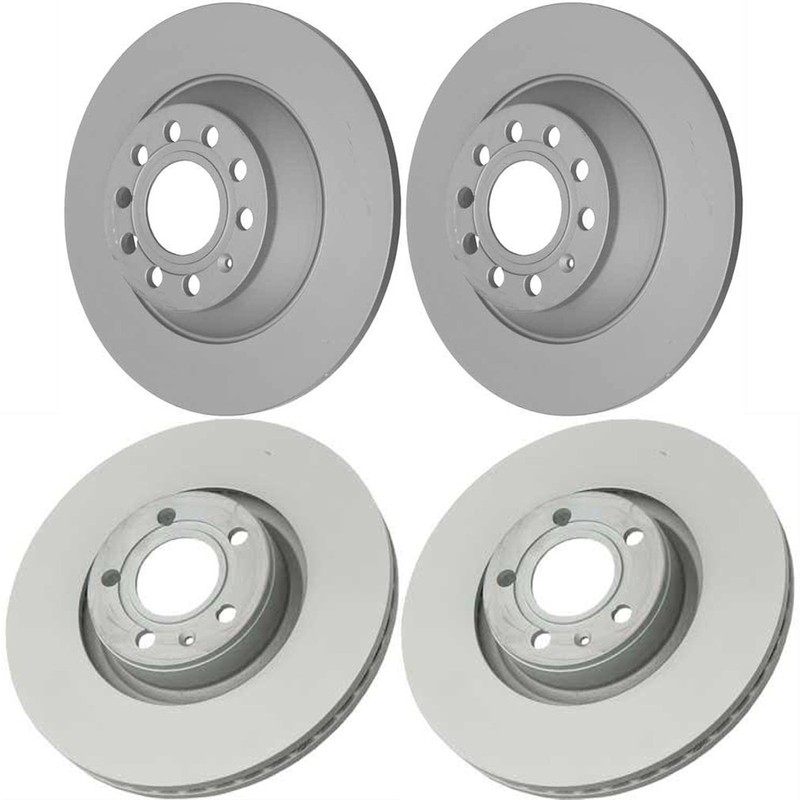 SET-452100331820-B Zimmermann 4-Wheel Set Brake Discs Front & Rear for Audi A6