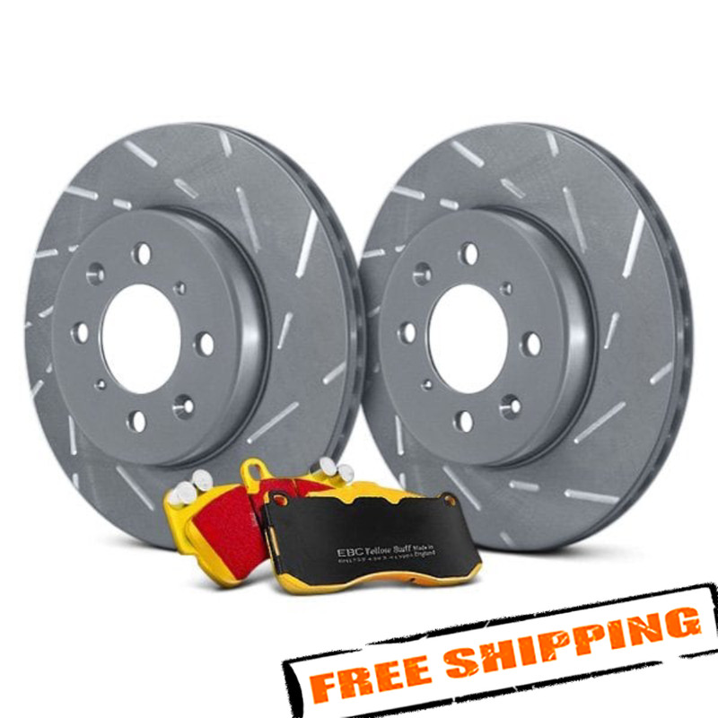 EBC S9KR1025 Stage 9 Super Sleeper Slotted Rear Brake Kit for 03-07 Honda Accord gallery
