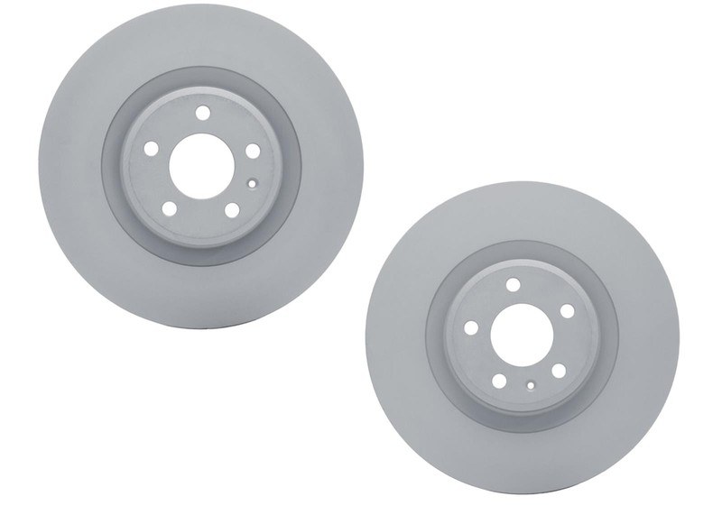 350MM Front Coated Brake Rotors & EPS Brake Pads Fits Porsche Macan 2021-2023 gallery
