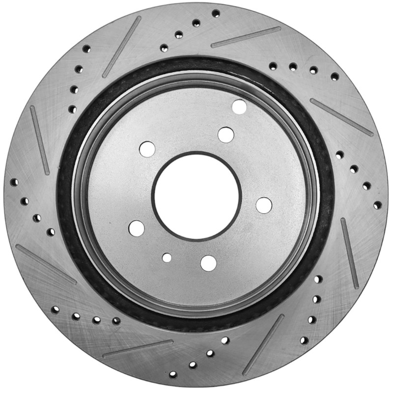 303mm Rear Drilled Brake Rotors for Saturn Vue Chevy Equinox Suzuki XL-7 Torrent gallery