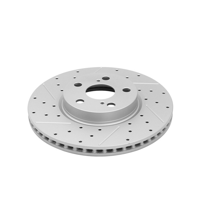 Front Drilled Disc Brake Rotors for Toyota Corolla Matrix Pontiac Vibe Scion xD gallery