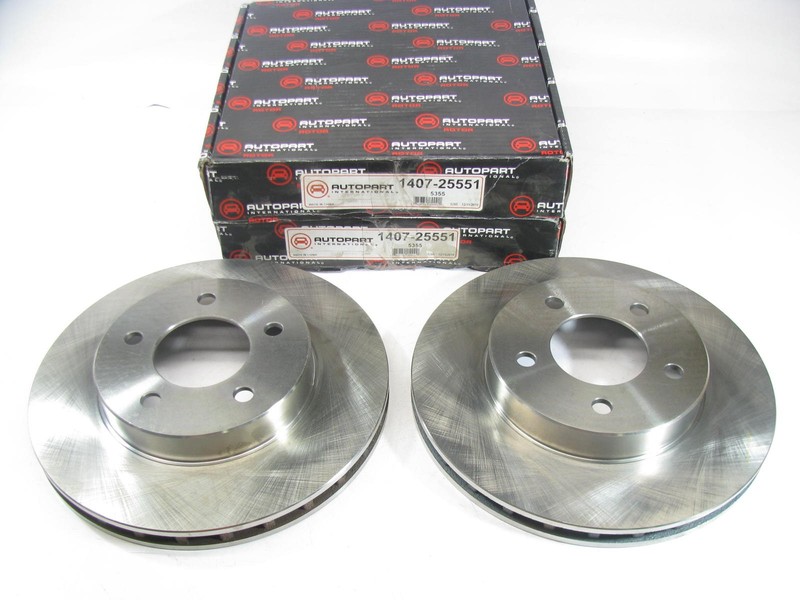 (2) Autopart International 1407-25551 Disc Brake Rotor – Front