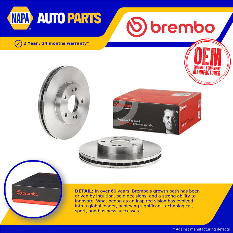 2x Brake Discs Pair Vented fits NISSAN 300ZX Z32 3.0 Front 90 to 95 VG30DETT Set