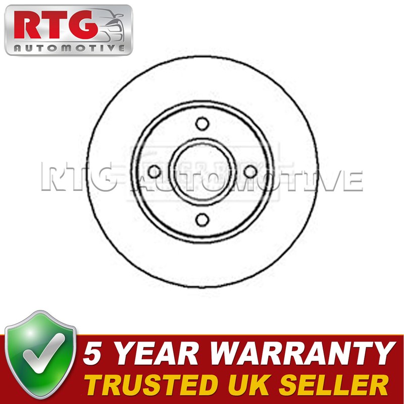 Front Brake Disc Fits Ford Mondeo 1993-2000 Scorpio 1994-1998 Cougar 1998-2001
