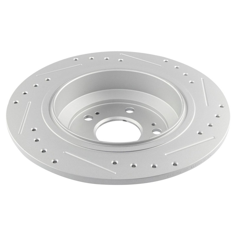 Rear Brake Rotors Set Solid For 2009-2014 Acura TL gallery