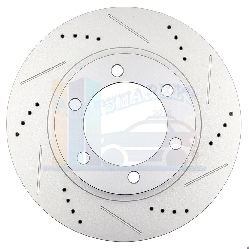 2X Front Discs Brake Rotors For 2005 2006 2007-2018 Toyota Tacoma G3000 Casting gallery